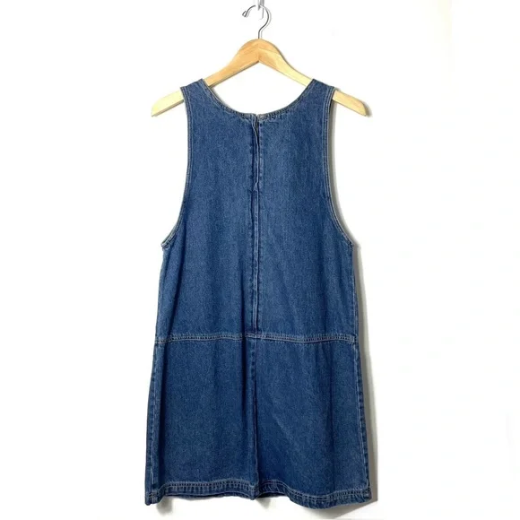 Vintage Disney Lady and the Tramp Denim Jumper Dress Small - Picture 2 of 8